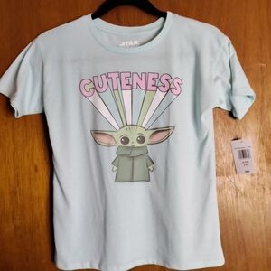 Star Wars Blue Short Sleeve Tee with Youthful Graphics